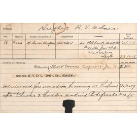 HUGHES, RV Lewis (Short course - Dairy)