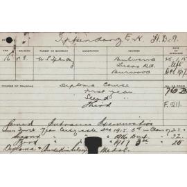 IPKENDANZ, EK (Hawkesbury Diploma of Agriculture (HDA))