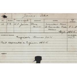 JONES, Alec (Engineer Course)