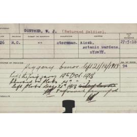 Gunther, WJ (Short Course - Piggery & Plots)