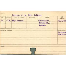 FERRIS, CE (Short Practical Courses)