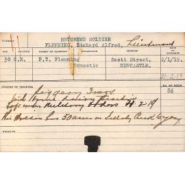 Flemming, Richard Alfred (Piggery)