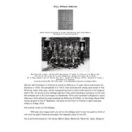 HILL, William Osborne