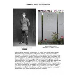 CAMPBELL, Stanley George Mathieson