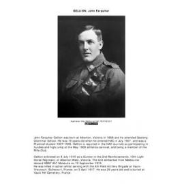 GELLION, John Farquhar