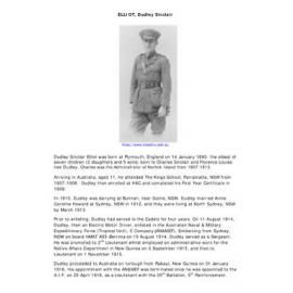 ELLIOT, Dudley Sinclair