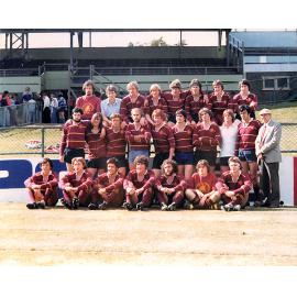 Rugby Team Photo - Grand Final Runners up 1979