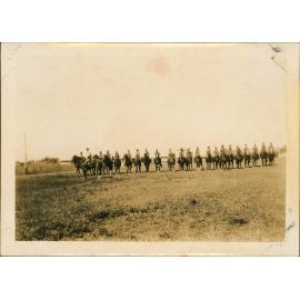 College Students in Uniform of the 4th Cavalry Mobile Veterinary Section [Hawkesbury Agricultural College (HAC)]