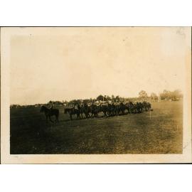 College Students in Uniform of the 4th Cavalry Mobile Veterinary Section [Hawkesbury Agricultural College (HAC)]