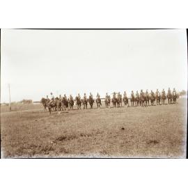 College Students in Uniform of the 4th Cavalry Mobile Veterinary Section [Hawkesbury Agricultural College (HAC)]