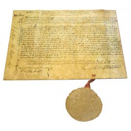 Land Grant - Joseph Vertillo (23 August 1821)