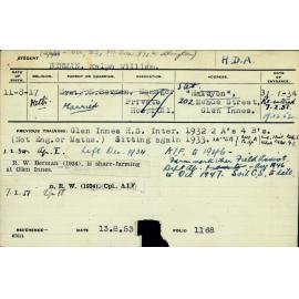 BERMAN, Ralph William (Hawkesbury Diploma of Agriculture (HDA))