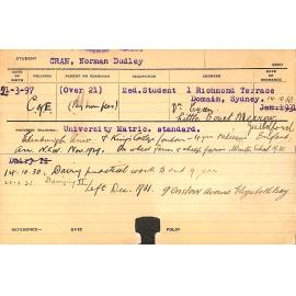 CRAN, Norman Dudley (Hawkesbury Diploma in Dairy (HDD))