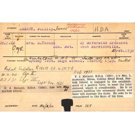 KEEAMI, Phillip James (Hawkesbury Diploma of Agriculture (HDA))
