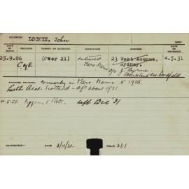 LOCKIE, John (Piggery & Plots)