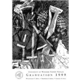 Graduation Ceremony - University of Western Sydney Nepean (UWSN) - Programme & Recipients - 7-9 April 1999