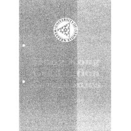 Graduation Ceremony - University of Western Sydney (UWS) - Programme & Recipients - Hong Kong - Aug 1999