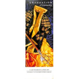 Graduation Ceremony - University of Western Sydney Nepean (UWSN) - Programme & Recipients - Faculty of Law/ Faculty of Education - 1 May 1997