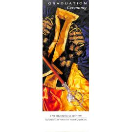 Graduation Ceremony - University of Western Sydney Nepean (UWSN) - Programme & Recipients - Faculty of Education/ Faculty of Engineering - 1 May 1997