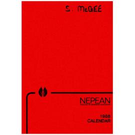 Calendar - Nepean College of Advanced Education (NCAE) - 1988