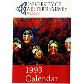 Calendar - University of Western Sydney, Nepean (UWSN) - 1993