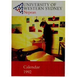 Calendar - University of Western Sydney, Nepean (UWSN) - 1992