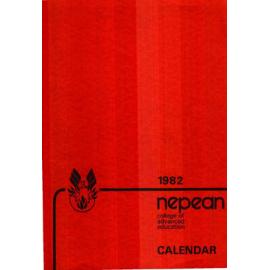 Calendar - Nepean College of Advanced Education (NCAE) - 1982