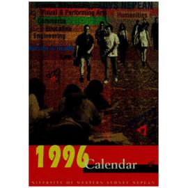 Calendar - University of Western Sydney, Nepean (UWSN) - 1996