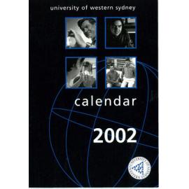 Calendar - University of Western Sydney (UWS) - 2002