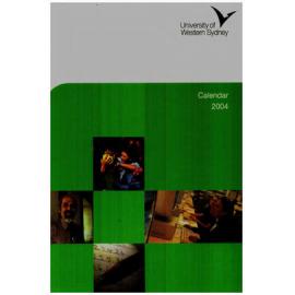 Calendar - University of Western Sydney (UWS) - 2004