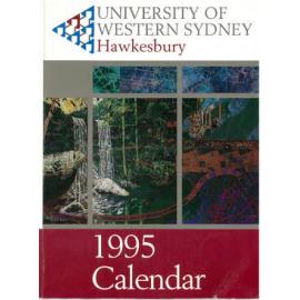 Calendar - University of Western Sydney, Hawkesbury (UWSH) - 1995