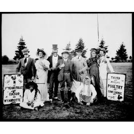 Empire Night 1910 - Students dressed up [Hawkesbury Agricultural College (HAC)]
