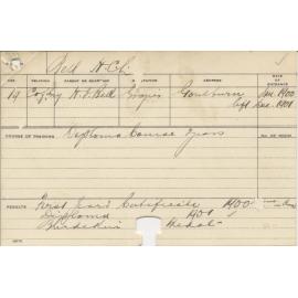 BELL, H C L (Hawkesbury Diploma of Agriculture (HDA) (Burdekin Medal))