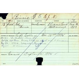BINNIE, Ernest St John Northcote (Hawkesbury Diploma of Agriculture (HDA))