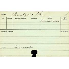 BLANCHFIELD, JM (Dairying)