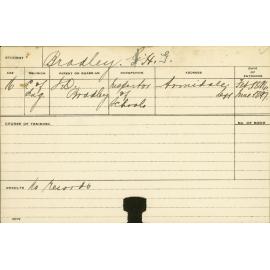 BRADLEY, HG (Agriculture)