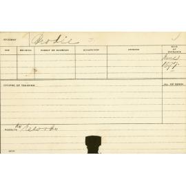 BRODIE, J (Agriculture)