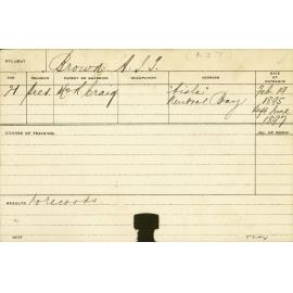 BROWN, Albert (Bert) JT (Agriculture)