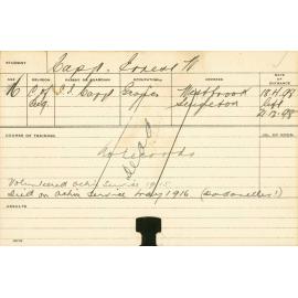 CAPP, Ernest N (Agriculture)