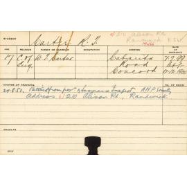 CARTER, RJ (Agriculture)