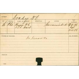 COADY, HG (Agriculture)