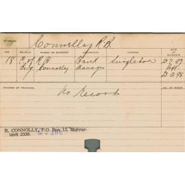 CONNELLY, RB (Agriculture)