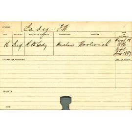 EADY, TW (Agriculture)