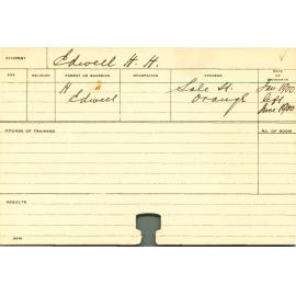 EDWELL, HH (Agriculture)