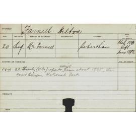 FARNELL, Hilton (Agriculture 1891)