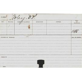 FOLEY, DP (Agriculture)