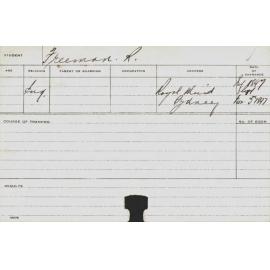 FREEMAN, R (Agriculture)