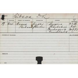 GIBSON, DL (Agriculture)