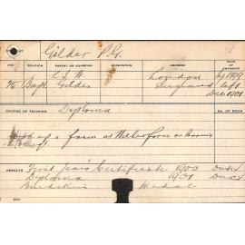 GILDER, PG (Diploma Course)