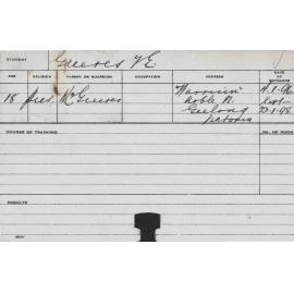 GREEVES, VE (Agriculture)